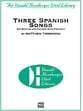 Three Spanish Songs Concert Band sheet music cover